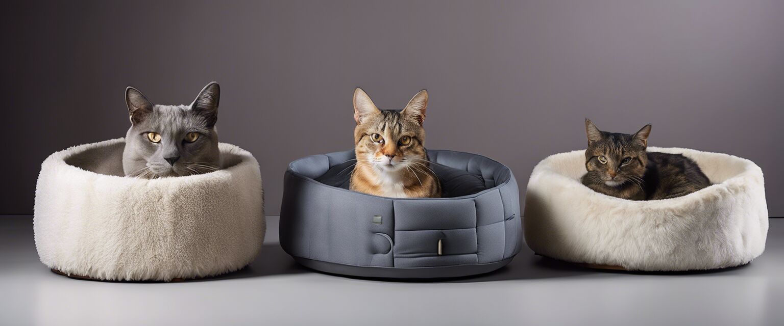 Sizes of luxury cat beds