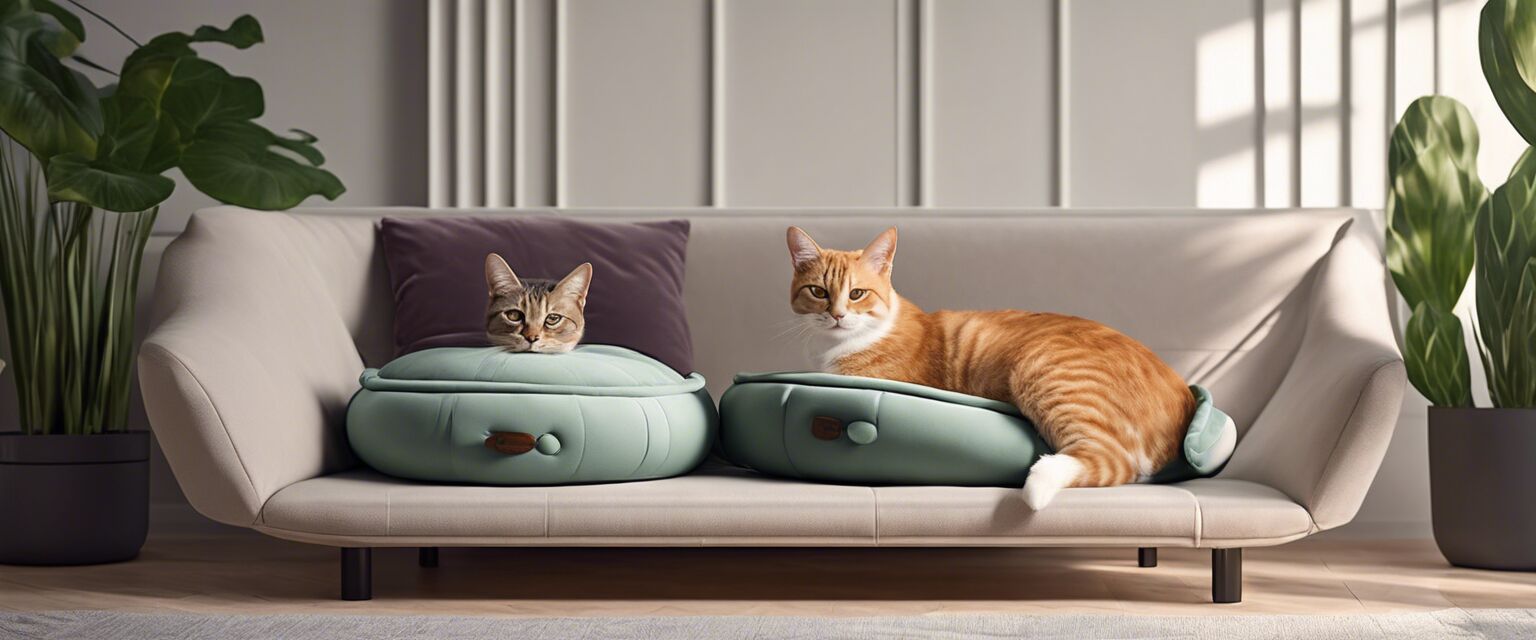 Designer cat beds