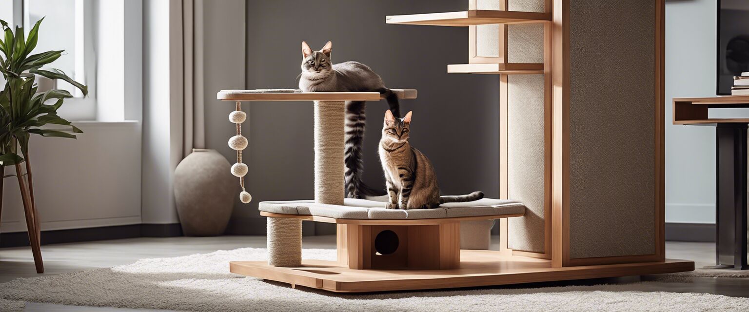 Space-Saving Cat Furniture