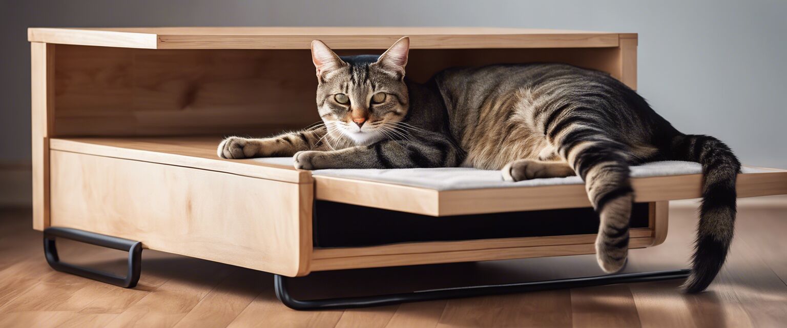 Multi-purpose cat furniture