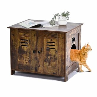 Petfamily Cat Litter Box Enclosure